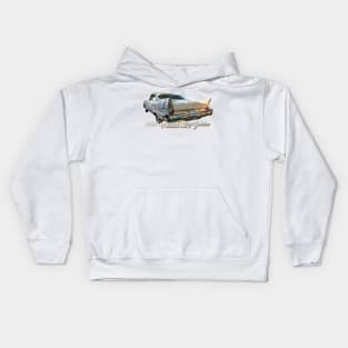 1958 Plymouth Fury Golden Commando Coupe Kids Hoodie